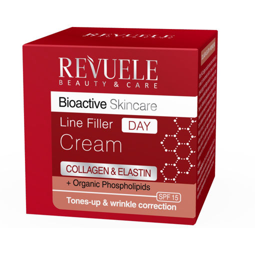 کرم روزانه مراقبت از پوست روواله حاوی کلاژن و الاستین Revuele Bioactive Skincare COLLAGEN+ ELASTIN Line Filler Day Cream