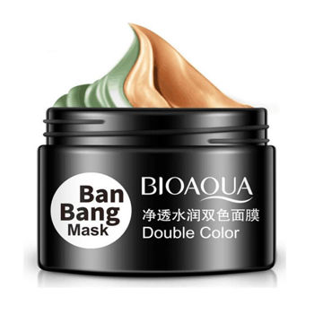 تصویر  ماسک لجن دو رنگ بیوآکوا Double Color Ban Bang Mud Mask