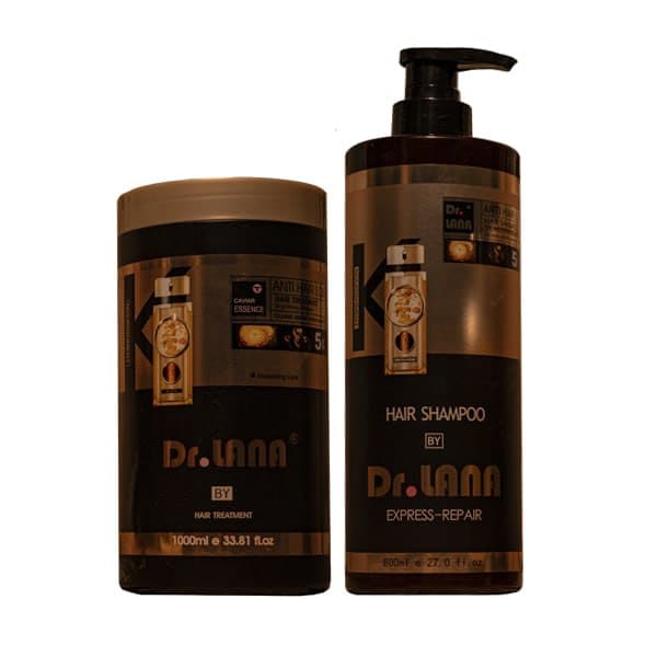 تصویر  شامپو وماسک دکتر لانا حاوی روغن آرگانDr.lana