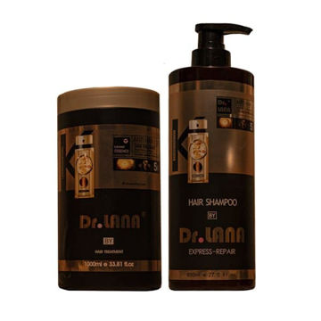 تصویر  شامپو وماسک دکتر لانا حاوی روغن آرگانDr.lana