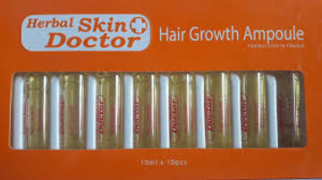 تصویر  آمپول رشد و رویش مو اسکین داکتر Herbal skin doctor hair growth ampoule