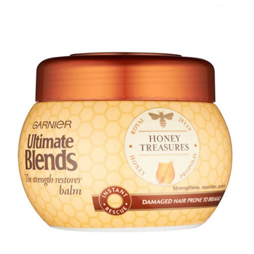 ماسک مو ترمیم کننده عسل گارنیر Garnier Ultimate Blends Honey Strengthening Hair Mask