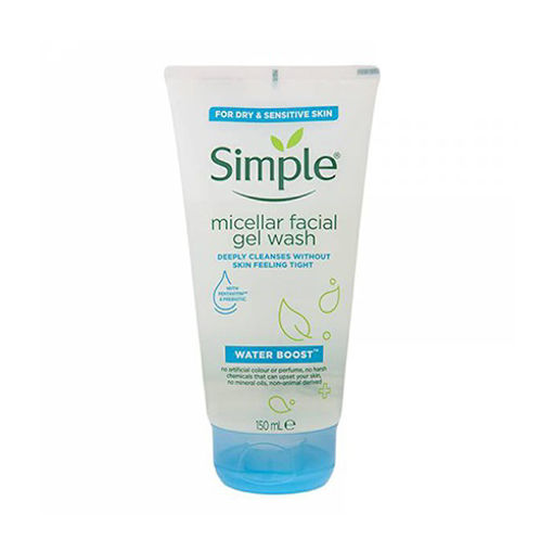 ژل پاک کننده آرایش سیمپل SIMPLE Micellar Facial Gel Wash