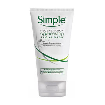 تصویر  ژل شستشوی پوست ضد پیری سیمپل Simple Regeneration Age Resisting Facial Wash