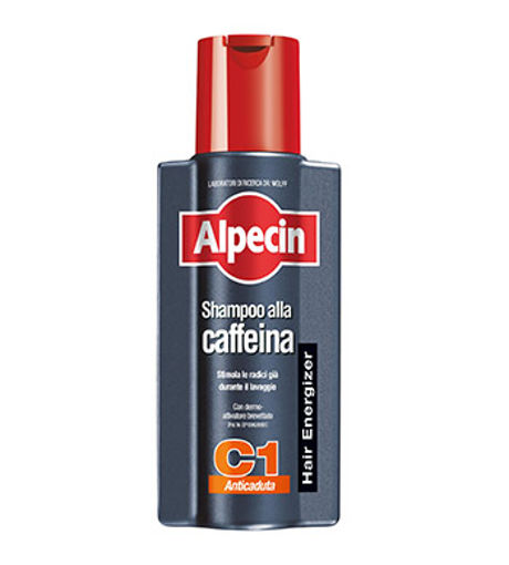 شامپو تقویت کننده و ضد ریزش مو آلپسین مدل Caffeine C1 حجم 250 میلی لیتر