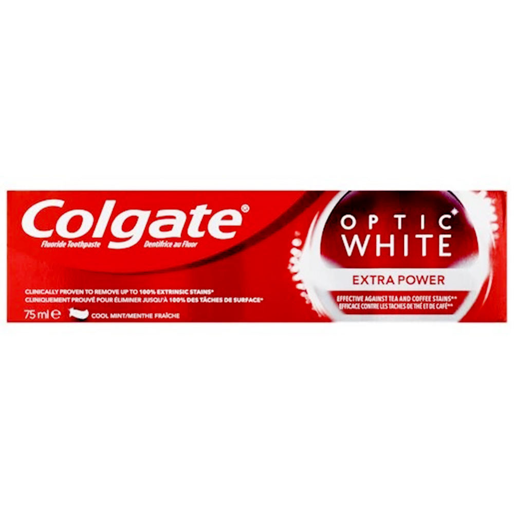 خمیر دندان کلگیت سری Colgate Optic Extra Power حجم 75 میلی لیتر