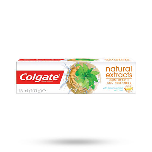 خمیردندان جنسینگ و نعناع کلگیت Colgate Natural Extracts وزن 100 گرم