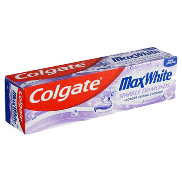 خمیردندان سفیدکننده کلگیت Colgate Max White حجم 100 میلی لیتر