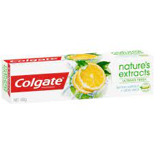 خمیردندان لیمو و آلوئه ورا کلگیت Colgate Natural Extracts وزن 100 گرم