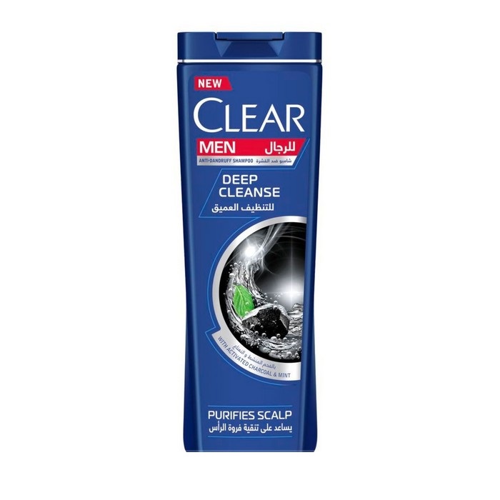 تصویر  شامپو کلیر Clear ضد شوره مردانه مدل Deep Cleanse وزن 400 میل