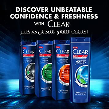 تصویر  شامپو کلیر Clear ضد شوره مردانه مدل STYLE EXPRESS وزن 400 میل