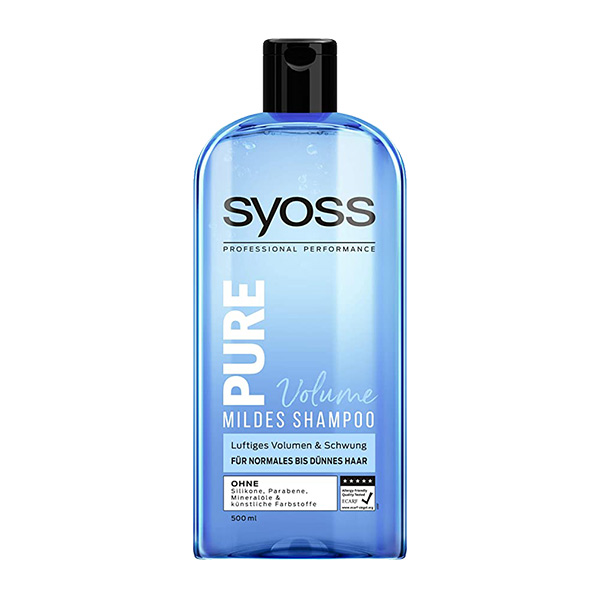 تصویر  شامپو سر سایوس 500 میلی لیترمدل pure volume