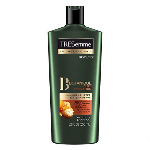 تصویر  شامپو آبرسان موهای فر ترزمه بوتانیک 650 میل  Tresemme botanique curl hydration shampoo