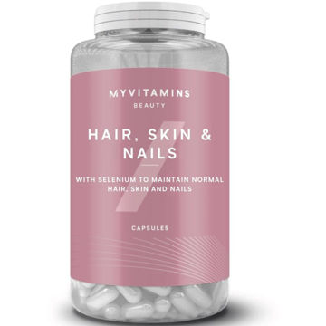 تصویر  مکمل تقویت مو پوست و ناخن مای ویتامینز Myvitamins Hair Skin Nails تعداد 60عدد