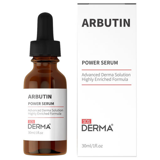 سرم  روشن کننده قدرتمند آربوتین درما 101- Derma 101- Arbutin Brightrening Power Serum