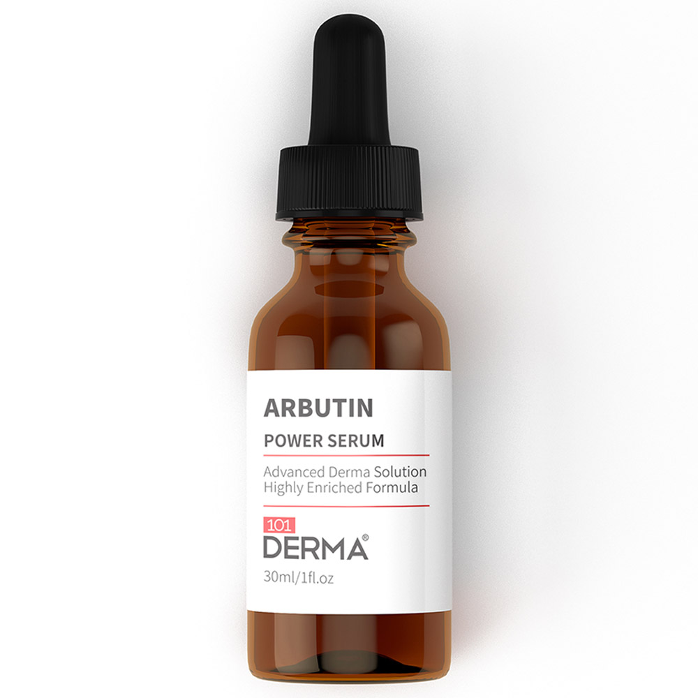 تصویر  سرم  روشن کننده قدرتمند آربوتین درما 101- Derma 101- Arbutin Brightrening Power Serum
