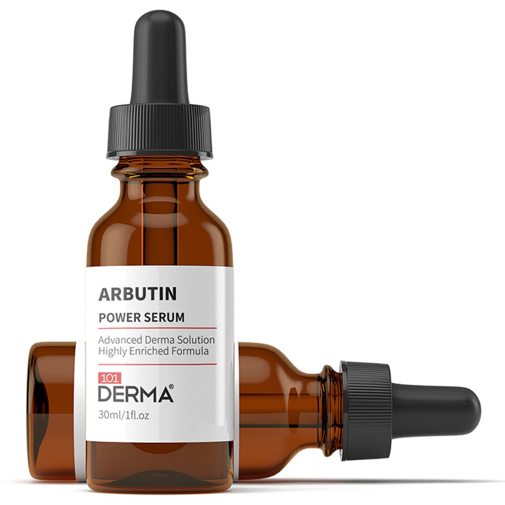 تصویر  سرم  روشن کننده قدرتمند آربوتین درما 101- Derma 101- Arbutin Brightrening Power Serum