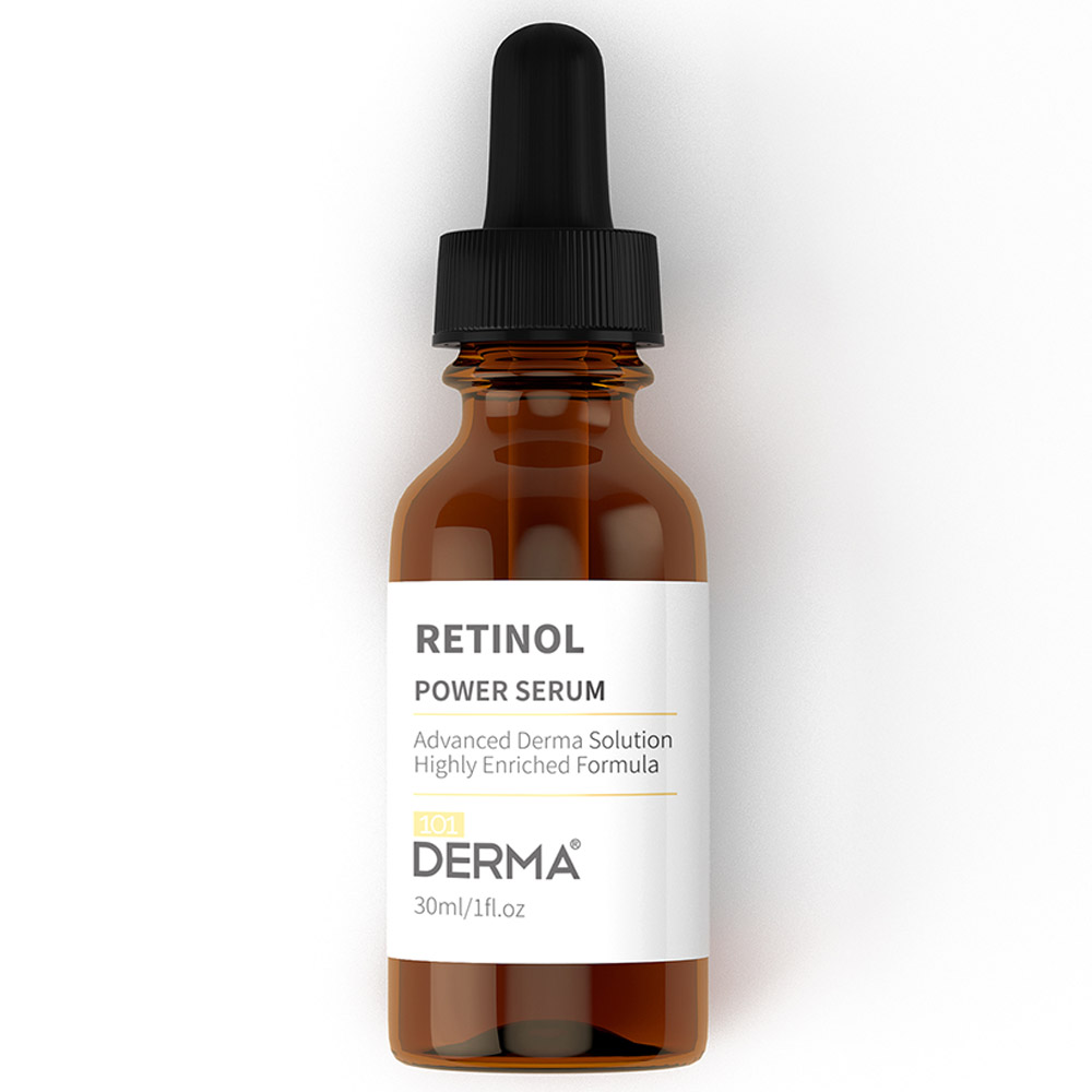 تصویر  سرم قدرتمند ضد چروک  رتینول 101 درما –  Derma101  Retinol Anti Wrinkle Power Serum