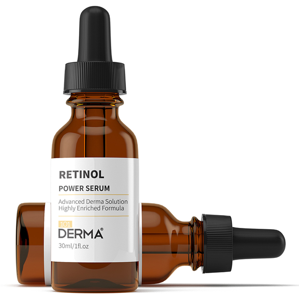 تصویر  سرم قدرتمند ضد چروک  رتینول 101 درما –  Derma101  Retinol Anti Wrinkle Power Serum
