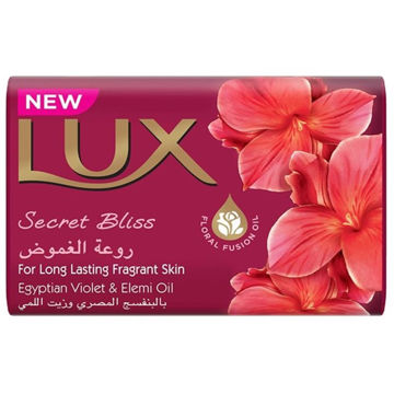 تصویر  صابون لوکس رایحه گل بنفشه LUX Secret Bliss مقدار 170 گرم