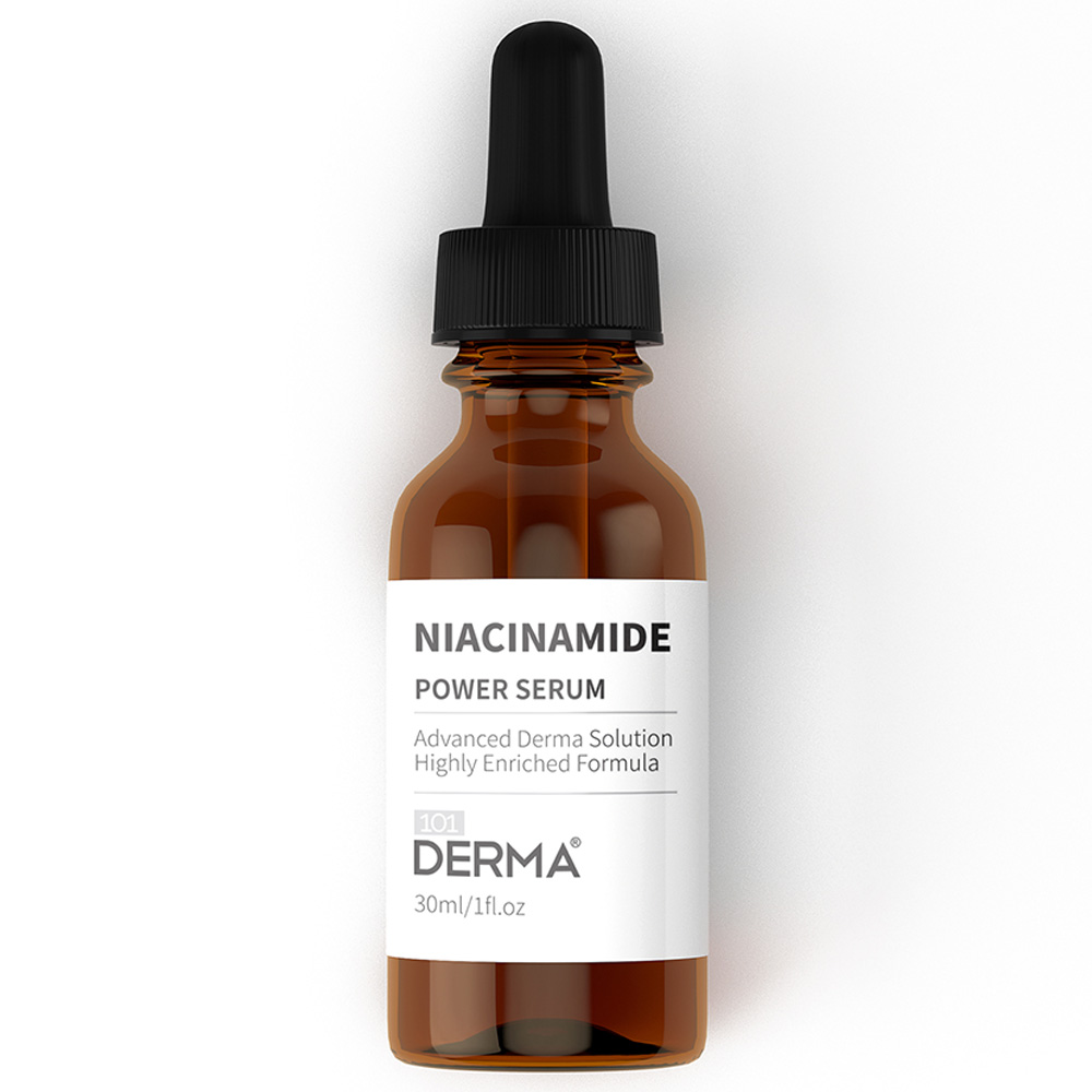 تصویر  سرم قدرتمند مرطوب کننده روزانه نیاسینامید درما101- Derma 101 Niacinamide Daily Moisturiser Power Serum