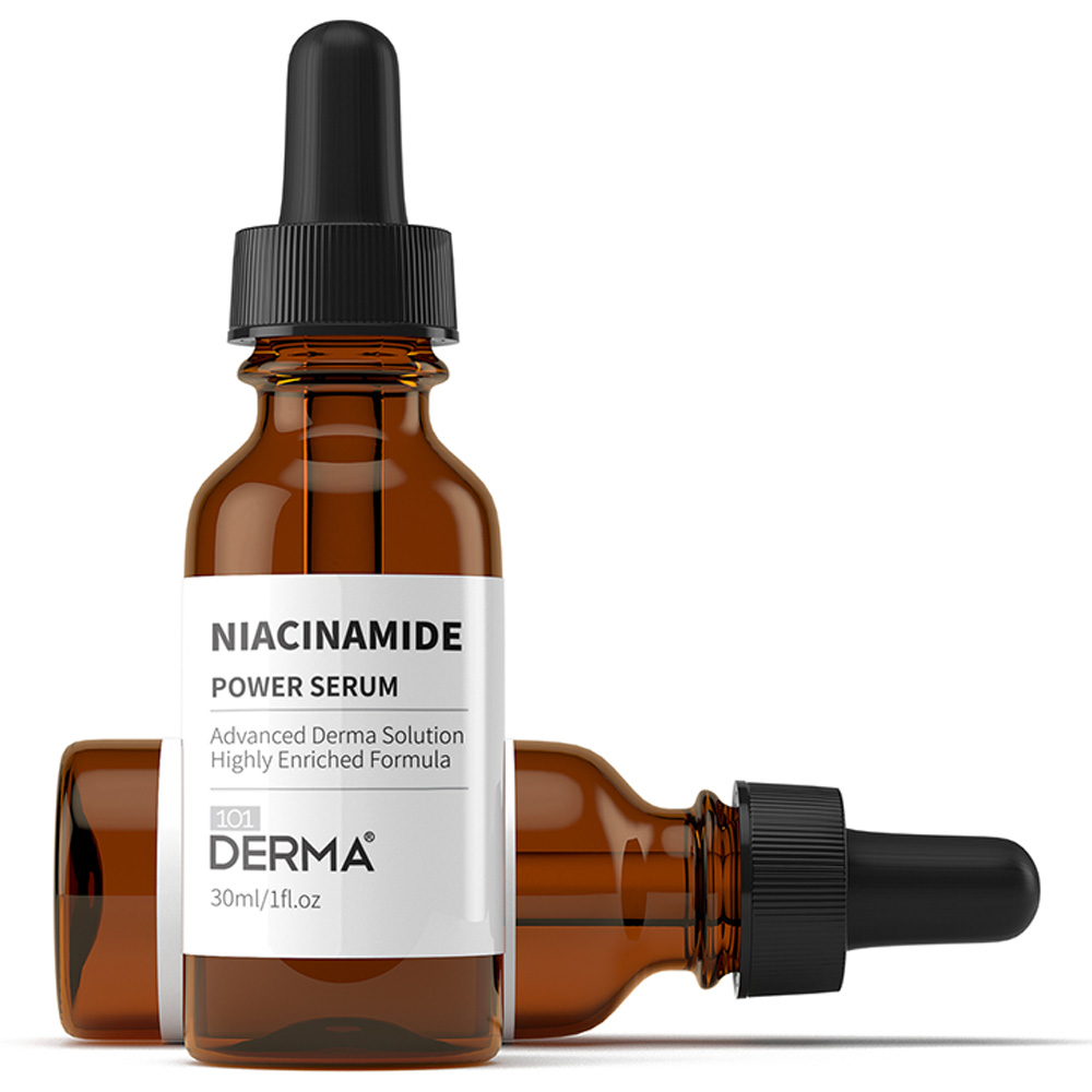 تصویر  سرم قدرتمند مرطوب کننده روزانه نیاسینامید درما101- Derma 101 Niacinamide Daily Moisturiser Power Serum