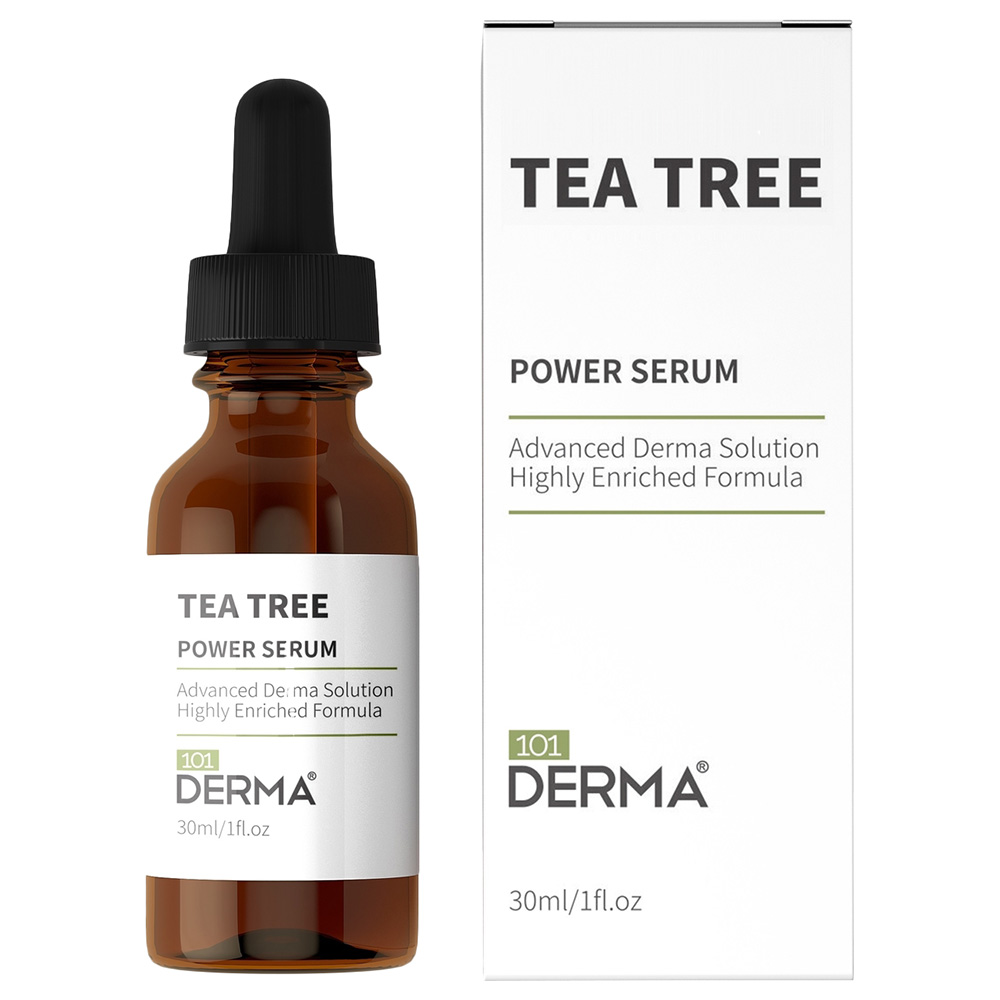 تصویر  سرم قدرتمند پاکسازی و مات کننده درخت چای درما101- Derma 101 Tea Tree Purifying & Matifying Power Serum
