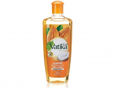 تصویر  روغن مو بادام واتیکا Vatika Naturals Enriched Hair Almond Oil حجم 200 میلی لیتر