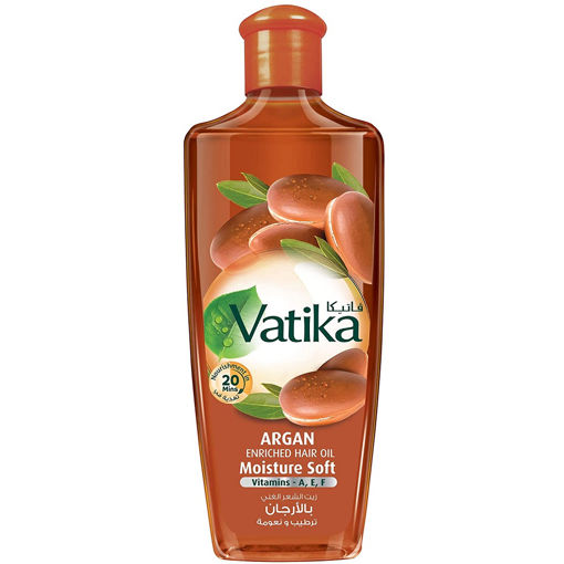 روغن مو آرگان واتیکا Vatika Naturals Enriched Hair Argan Oilحجم 200 میلی لیتر