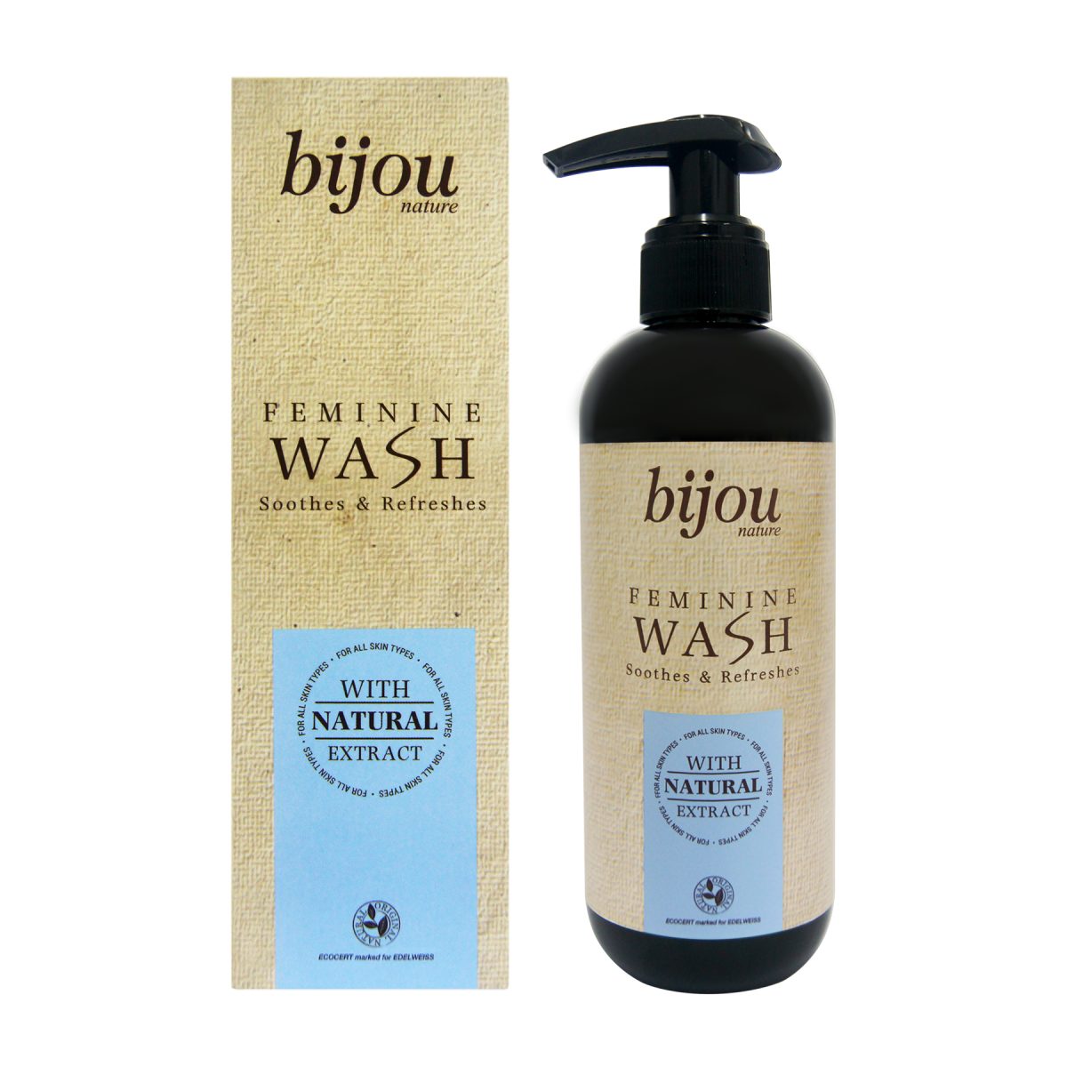 تصویر  محلول ضدعفونی کننده بانوان بیجو bijou feminine wash