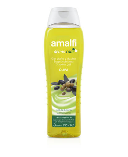 شامپو بدن آمالفی با عصاره زیتون amalfi  Okiva Shower Gel