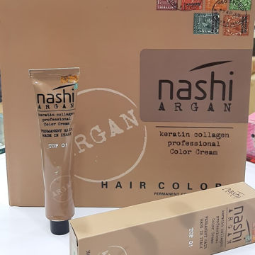 تصویر  رنگ موی ناشی Nashi