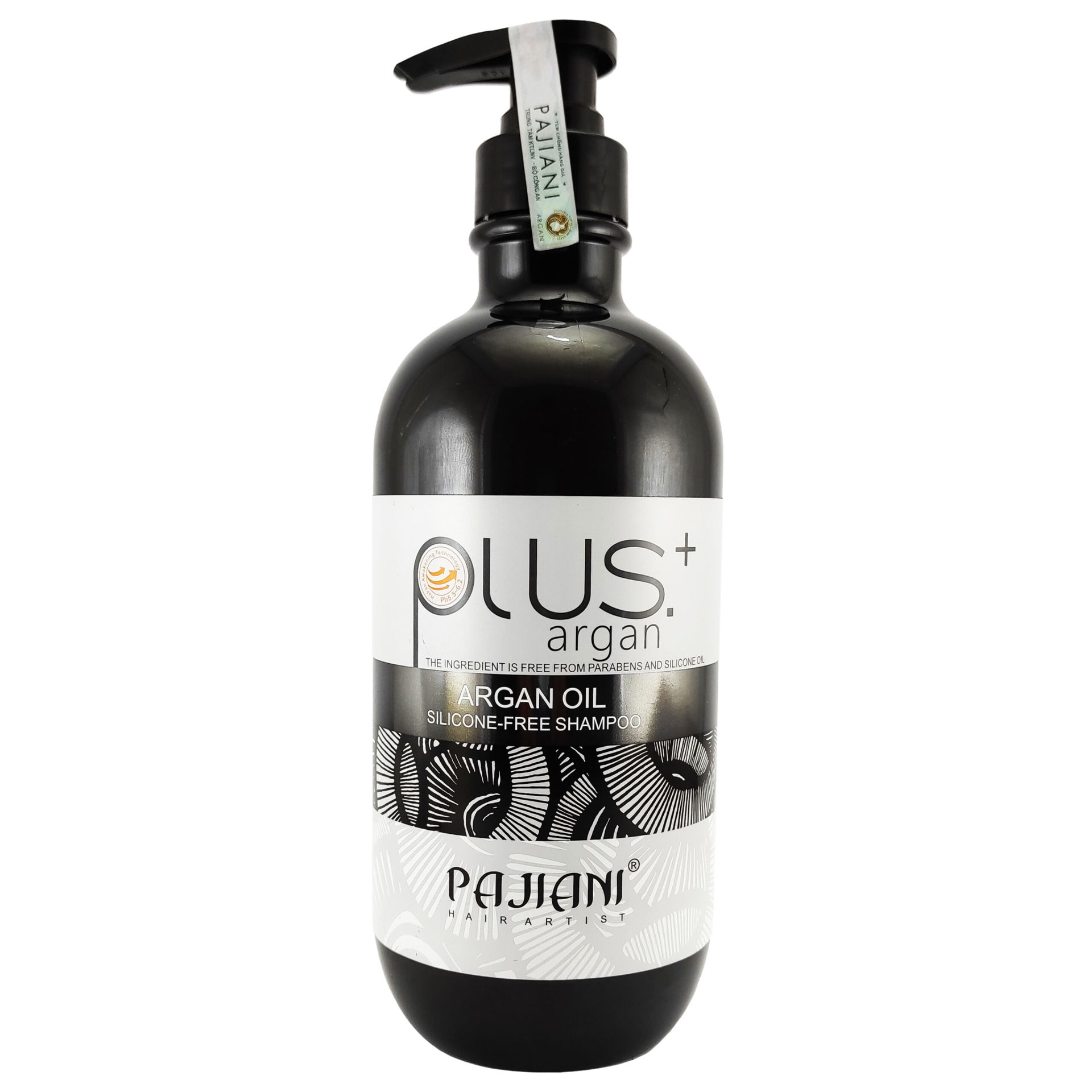 شامپو مو آرگان پلاس برند پاجیانی حجم ۸۰۰ میلی لیتر  PAJIANI