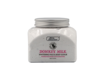 اسکراب صورت و بدن شیر الاغ اسکین داکتر Skin Doctor وزن ۵۰۰ میل