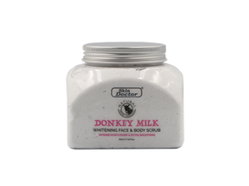 اسکراب صورت و بدن شیر الاغ اسکین داکتر Skin Doctor وزن ۵۰۰ میل