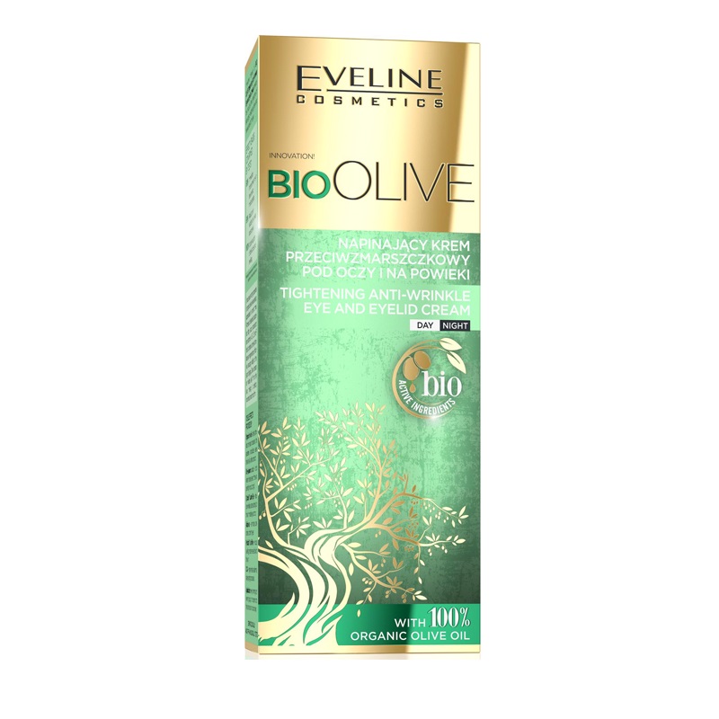 کرم ضد چروک دور چشم Bio Olive اولاین Eveline