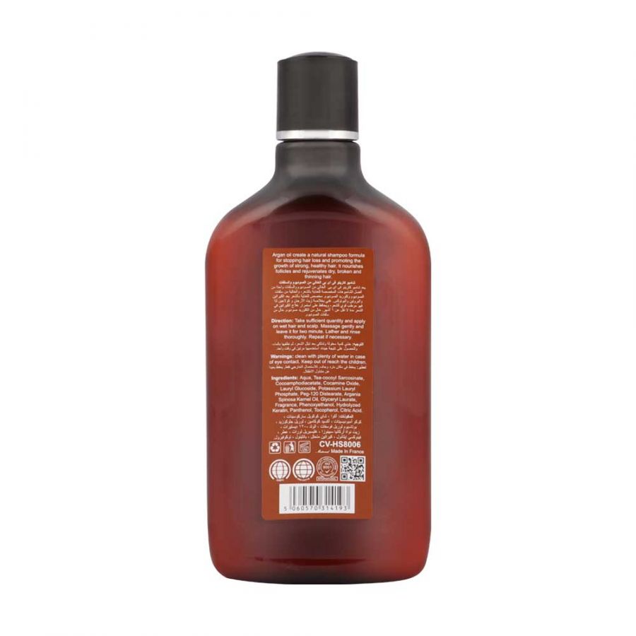 شامپو بدون سولفات کارینو وی آی پی Carino Vip مدل Argan