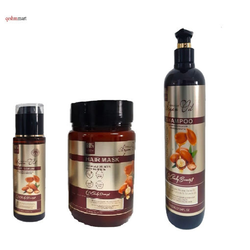 شامپو و ماسک مو و روغن آرگان کندی بیوتی ویتامینه candy beauty