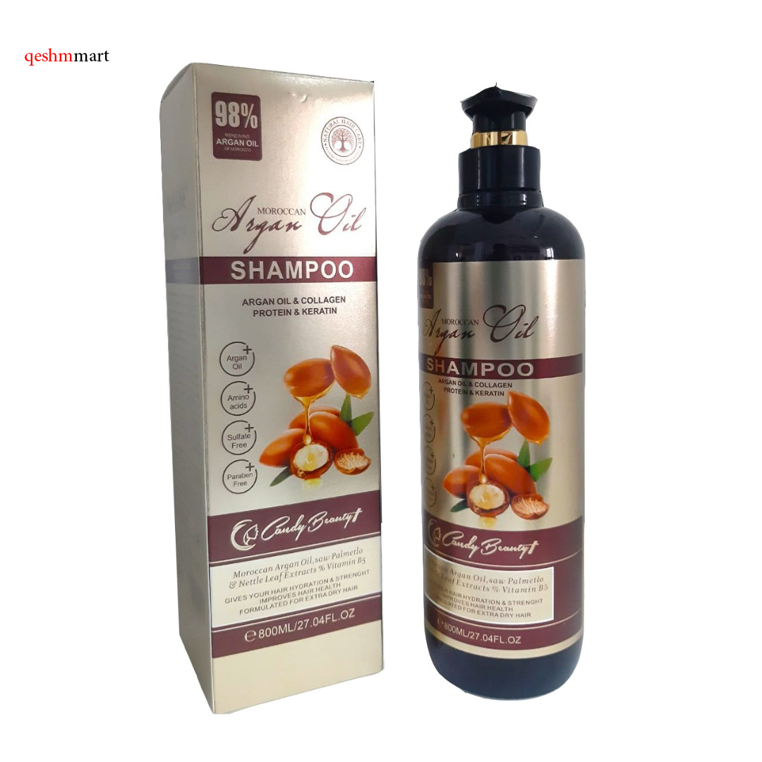شامپو و ماسک مو و روغن آرگان کندی بیوتی ویتامینه candy beauty