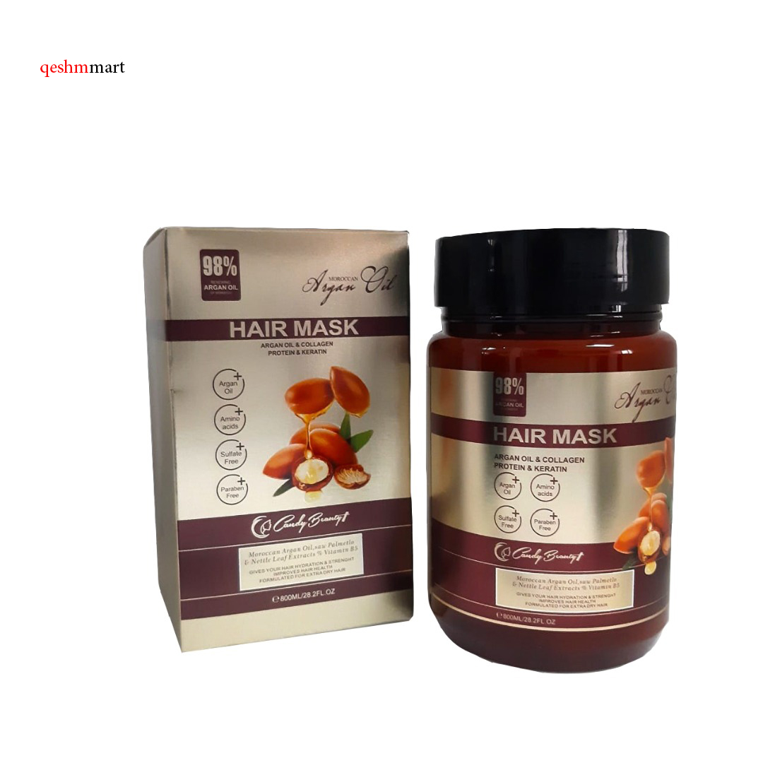 شامپو و ماسک مو و روغن آرگان کندی بیوتی ویتامینه candy beauty