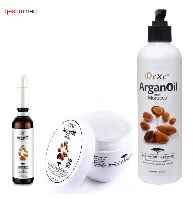 شامپو و ماسک موو روغن آرگان دکسی  دکسی Dexe