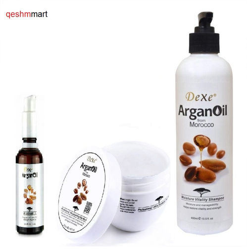 شامپو و ماسک موو روغن آرگان دکسی  دکسی Dexe