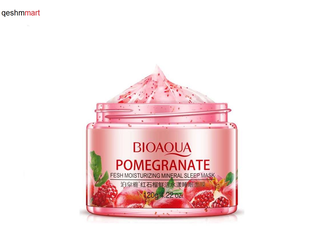 ماسک صورت شب بیوآکوا مدل Pomegranate Bioaqua