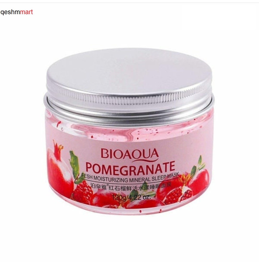 ماسک صورت شب بیوآکوا مدل Pomegranate Bioaqua