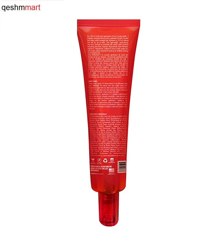 سرم ضد ریزش و تقویت رشد موی هیرتامین Hairtamin Scalp Serum حجم 60 میلی لیتر