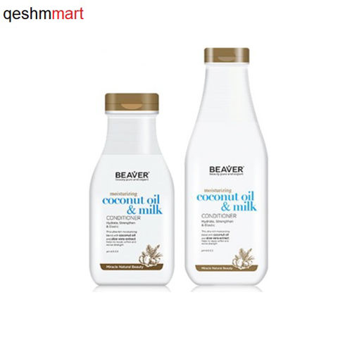 شامپوی نرم کننده بیور حاوی شیر و روغن نارگیل 350 میلی لیتری