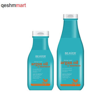 شامپوی ترمیم کننده بیور حاوی روغن آرگان 350 میلی لیتری