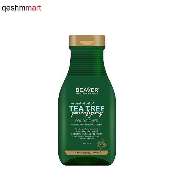 کاندیشنر ضد شوره و متعادل کننده چربی سر حاوی روغن درخت چای بیور 350 میل