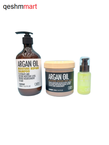 شامپو و  ماسک مو و  سرم آرگان CABS