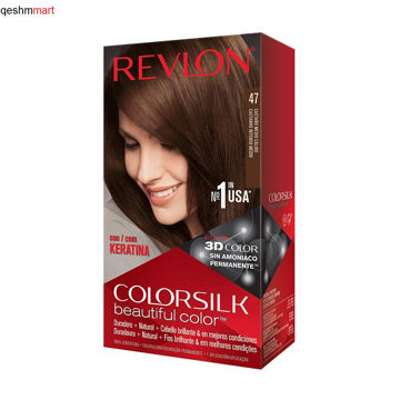 کیت رنگ مو فاقد آمونیاک رولون شماره 47 Revlon Colorsilk Beautiful Hair Color